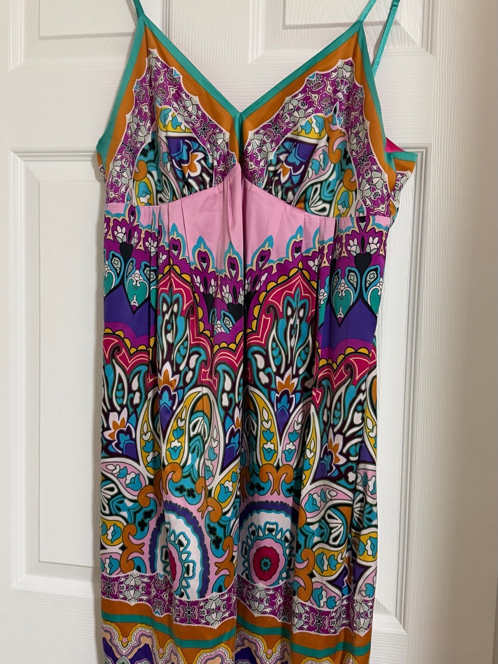 Vibrant Multicolor Printed Sundress - Spaghetti Strap Women’s Dress